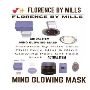🛑 FLORENCE BY MILLS Skincare ➕ PEEL OFF MASK Mind Glowing FACIAL Face💸BUYNOW‼️